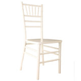 White Solid Wood Chiavari Chair for Wedding and Event
