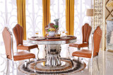 Fancy Comfortable Dining Table Set Glass