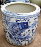 Chinese Antique Painting Porcelain Pot Lw265