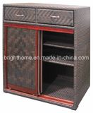 Hand Weaving Shoe Cabinet Indoor and Outdoor Use Bp-S51