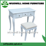 Wood Dressing Table with Stool Without Mirror (W-LZ-509)