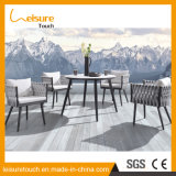 High Quality Hotel Home Leisure Polyester Rope Patio Table and Chair Designs Modern Outdoor Garden Furniture