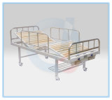 Three Crank Medical Equipment Manual Hospital Bed