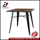 Vintage Industrial Metal Dining Table Cafe Table Restaurant Used Table Zs-Z-01W