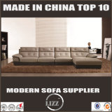 Warm L Shape Leather Sofa Furniture for Living Room