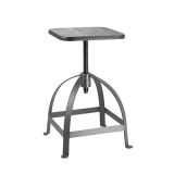 Outdoor Dining Furniture Swivel Wooden Metal Industrial Bar Stools (FS-Scew14023-2)