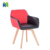 Top Sale Fashion Cross Metal Stool Legs Leisure Chair (BOYCE-D)