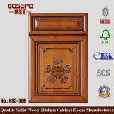 Carved Wood Kitchen Cabinet Doors (GSP5-008)