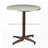 Uptop Outdoor Round Metal Folding Table with Aluminum Leg (SP-AT382)