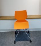 Modern Swivel Plastic Stainless Steel Office Chair