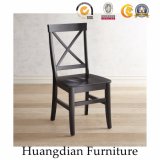 American Style Black Restaurant Furniture Solid Wood Dining Chair (HD464)