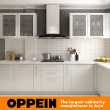 Modern L Shaped Lacquer Wood Wholesale Modular Kitchen Cabinets (OP16-L02)