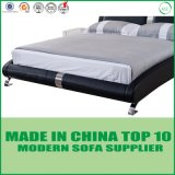 Foshan Factory Leisure Home Leather Bed