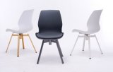 PP Plastic Morden Rotatable Metal Dining Chair