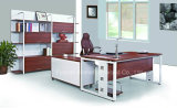 Factory Wholesale Manager Computer Office Desk with Side Cabinet (HF-B255)