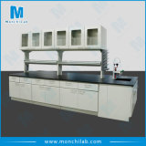 Steel Lab Furniture with Wall Mounted Cabinet