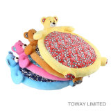 Cartoon Bear Pet Cushion Pads Cotton Quilt Fleece Dog Beds