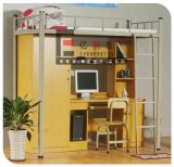 Dormitory Furniture Steel Frame Bunk Bed for School Student