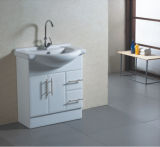 White MDF Base Toilet Furniture, Wood Bathroom Cabinets