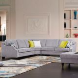 Gray Combination Fabric Sofa for Home Furniture