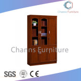 Classical File Cabinet Veneer Three Doors Office Cabinet (CAS-SW1724)