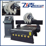 6kw Air Cooling Spindle, Nc-Studio Control System Flycut CNC Router