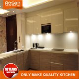Best Brown Spray Painting Finish Lacpuer Kitchen Furniture