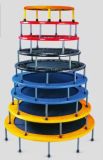 Colorful Round Mini Trampoline for Kids, Round Premium Trampoline with Enclosure, 40