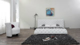Nordic Leisure Furniture Chesterfield Bedroom Leather Soft Bed