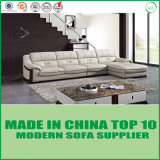 Chinese Furniture Modern L Shape Leather Sofa Bed