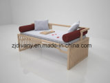 Neo Chinese Style Furniture Wooden Fabric Couch Sofa (CH-5810)