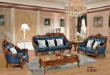 America Style Leather Sofa, Antique Wax Leather Sofa, High Quality New Model Sofa (B018)