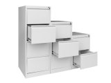 Knocked-Down Metal Furniture 3 Drawer Document Storage Cabinet