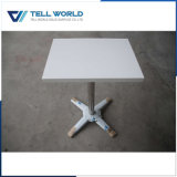 Modern Artificial Stone Solid Surface Customized Cafe Shop Table