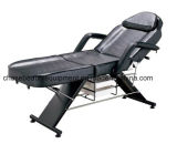 Black Leather Simple Facial Massage Bed SPA Furniture