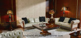 0068 Solid Wood Covered Luxury Veneer High Gloss Finish Coffee Table