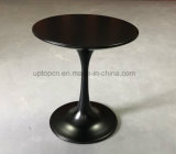 High Quality  Hotel Leisure Black Metal Painting Tulip Table (SP-GT450)