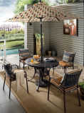 Outdoor /Rattan / Garden / Patio / Hotel Furniture Aluminum Chair & Table Set (HS 3003C&HS 6177DT)