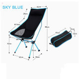 Pillows Lengthen Sky Blue Moon Folding Chair