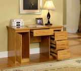 Oak Solid Wood Office Desk Study Desk Study Room Furniture Modern Style (M-X2016)