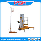 4m to 10m Single Mast Aerial Work Platform or Lift Table with Ce Certificate