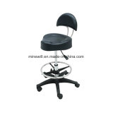 Barber Stool with Backrest Salon Furniture Bar Stool Star Base