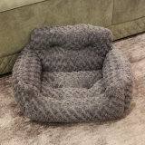 Pet Furniture Dog Sofa Pet Bed Grey Luxury Small Cat Dog Bed