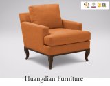 Wholesale Chinese Living Room Furniture Fabric Sofa Single Sofa (HD171)