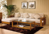 Professional Custom-Made Modern Elegant Style Unique Fabric Solidwood Sofa of Living Room Furniture