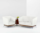White Color High Quality Modern Leather Sofa for Office