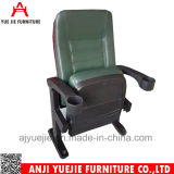 Green PU Leather Cover Theatre Cinema Chair with Cup Holder Yj1807g