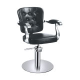 Cutting Station Black Salon Chair Styling Chair Barber Chair