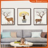 Best-Selling New Design Combination Framed Canvas Art Painting for Home Decoration