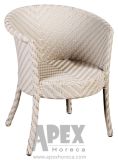 Florence Wicker Arm Chair Outdoor Furniture Dining Rattan Chair (AS1057AR)